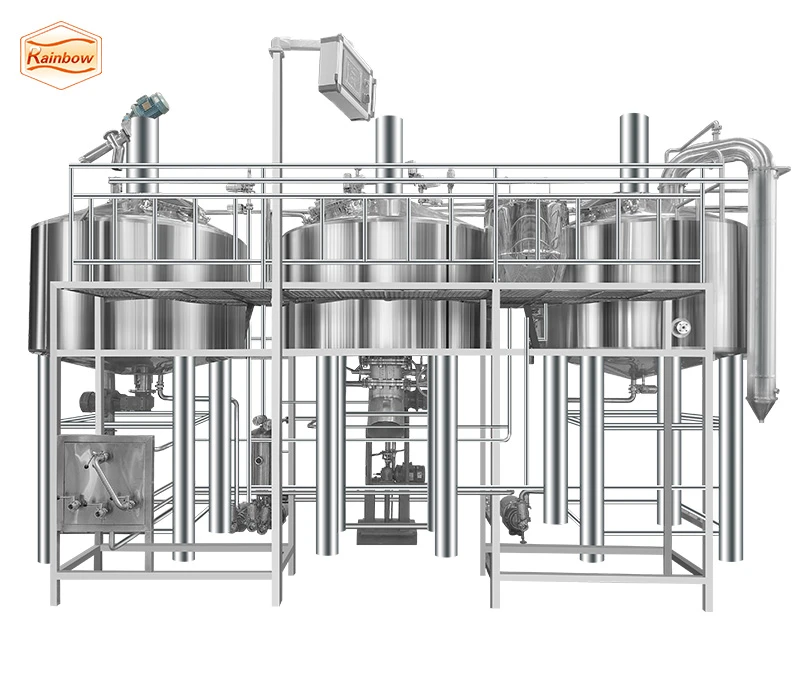 2000L 3 Vessels Beer Brewing Equipment