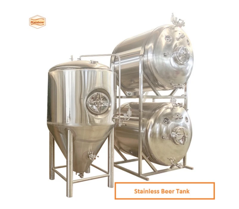Horizontal Beer Brite Storage Tank