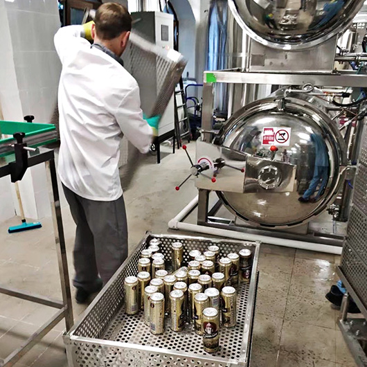 Small Retort Machine Pouch Autoclave Steam Sterilization Pot/Can Retort Machine